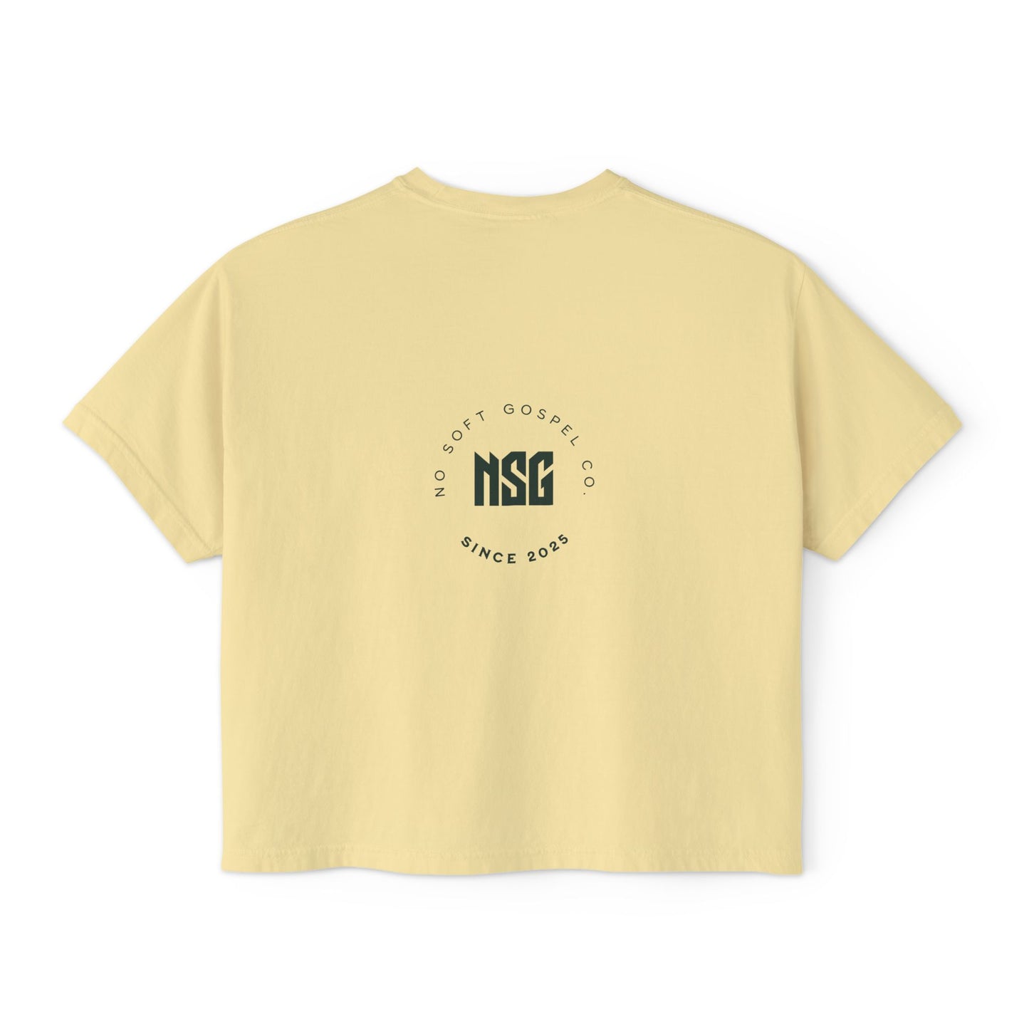 Woman's Boxy Tee - Be Still and Know - Philippians 46:10