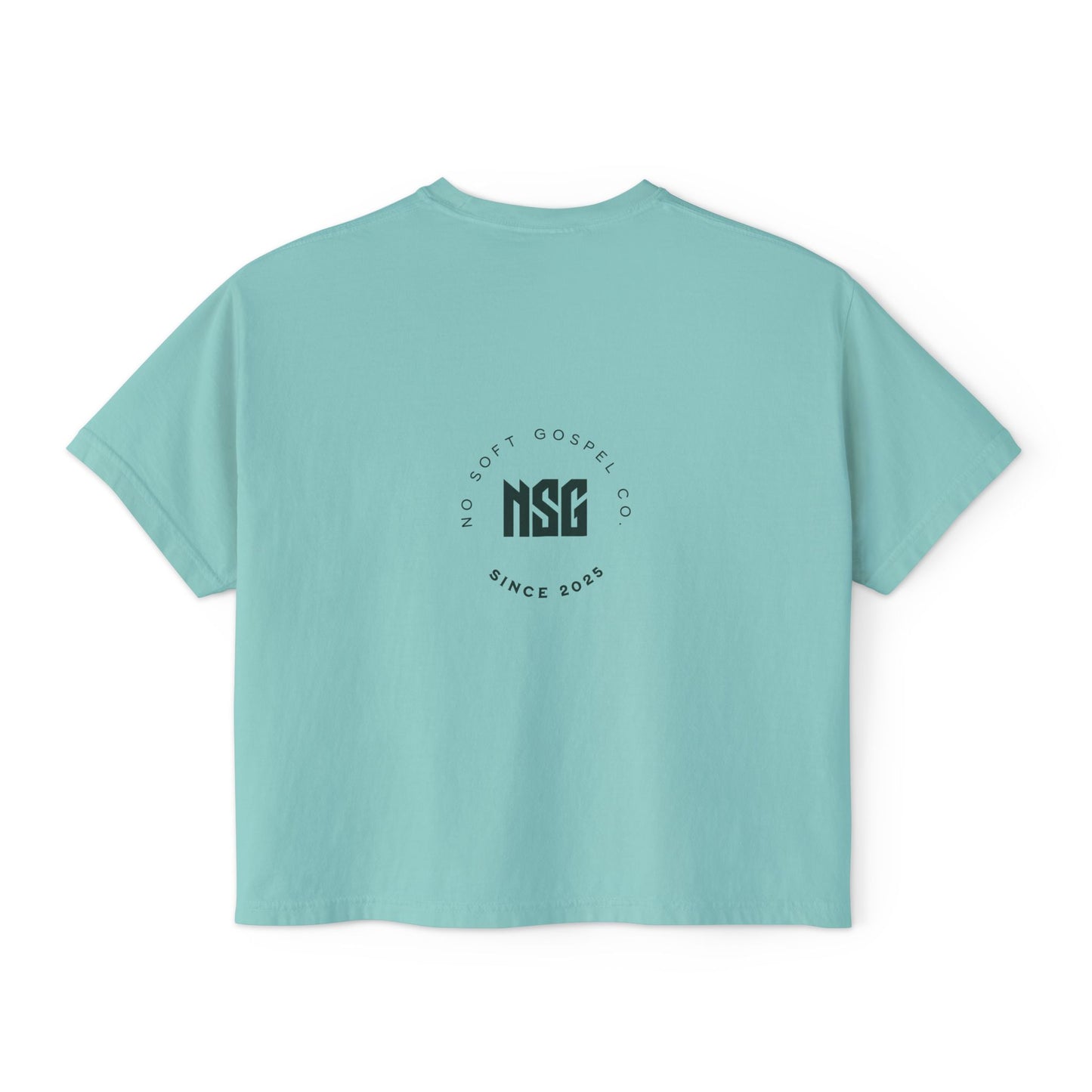 Woman's Boxy Tee - Be Still and Know - Philippians 46:10